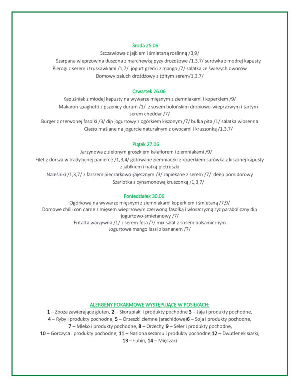 8. Obiad rodzinny  dwudaniowy  na 10 dni + 3  desery gratis ( na 3 osoby) - obrazek 5