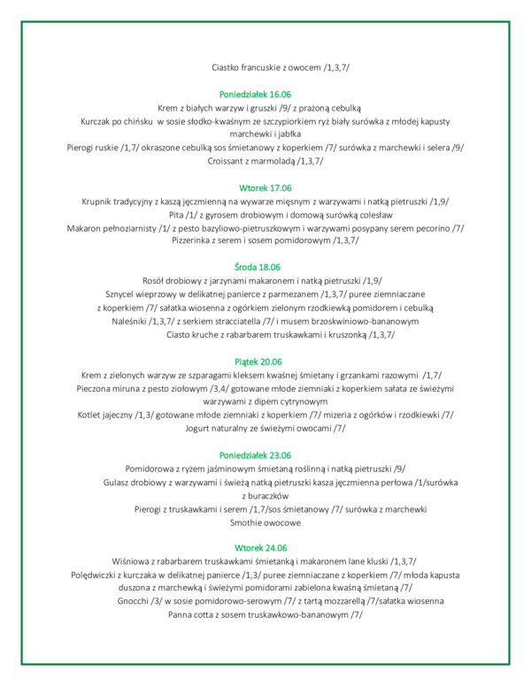 7. Obiad rodzinny  dwudaniowy  na 5 dni + 3  desery gratis ( na 3 osoby) - obrazek 4
